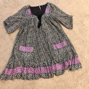 Free People Boho Swing Dress